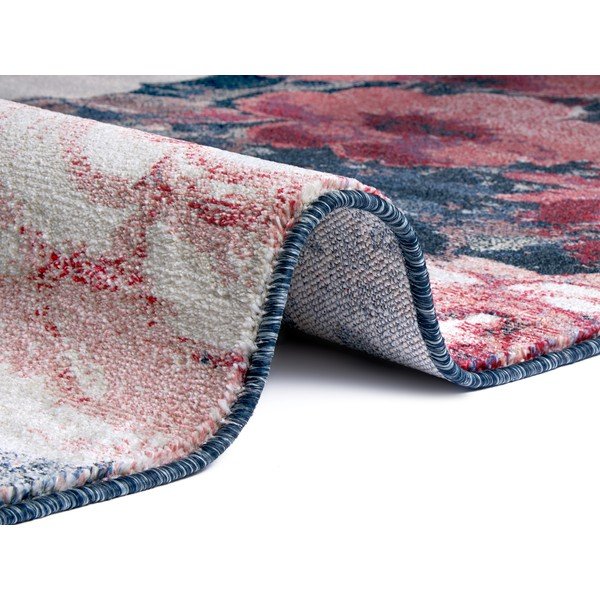 Tappeto blu e rosso , 200 x 290 cm Peony - Mint Rugs-image-1
