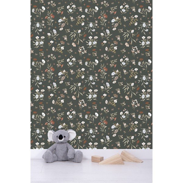 Carta da parati per bambini 10 m x 50 cm Floral Poetry - Lilipinso-image-2