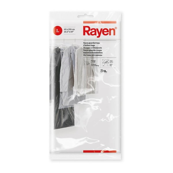 Copri abiti in set da 3 - Rayen-image-2