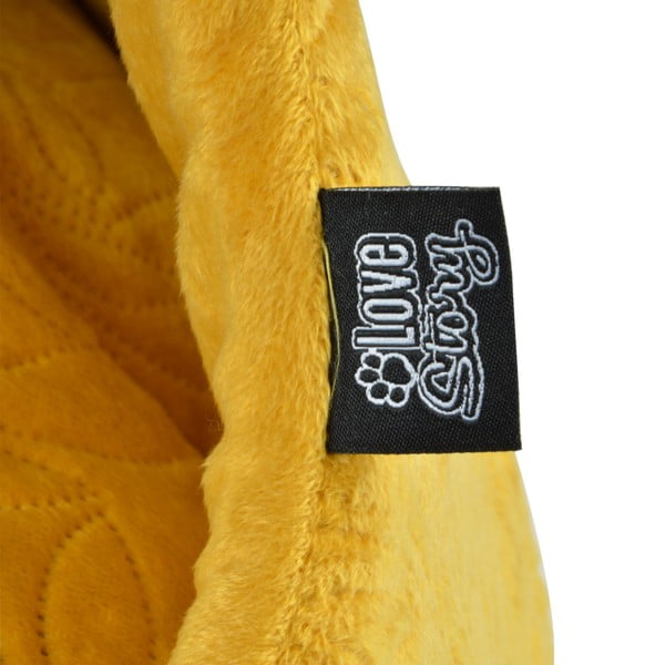 Cucù color senape per gatto ø 50 cm – Love Story-image-2