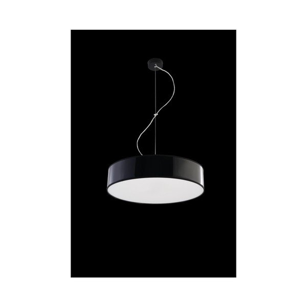 Apparecchio da soffitto nero Atis - Sollux-image-3