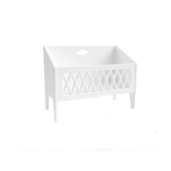Libreria per bambini bianca 49x39,5x28 cm Harlequin – Cam Cam Copenhagen