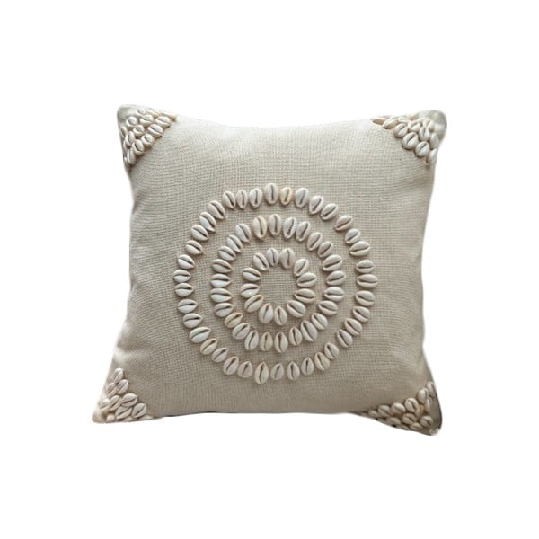 Federa decorativa in cotone 43x43 cm Seashells – Mioli Decor