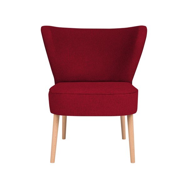 Červené křeslo Cosmopolitan design Matteo-image-4