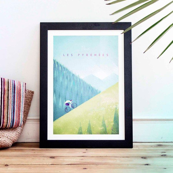 Poster , A2 Les Pyrenees - Travelposter-image-1