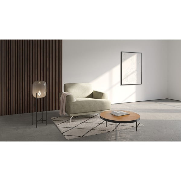Poltrona beige chiaro Puzo - MESONICA-image-1