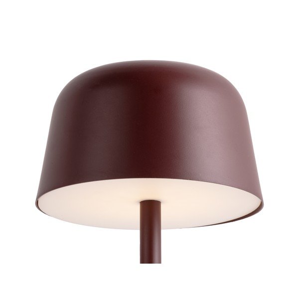 Lampada da tavolo LED bordeaux (altezza 28 cm) Brio - Leitmotiv-image-3