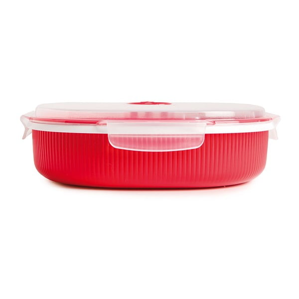 Set per la cottura a vapore dei cibi al microonde, rosso, 2 l - Snips-image-1