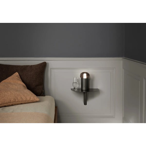 Mensola grigia in acciaio 30 cm Oru – Blomus-image-1