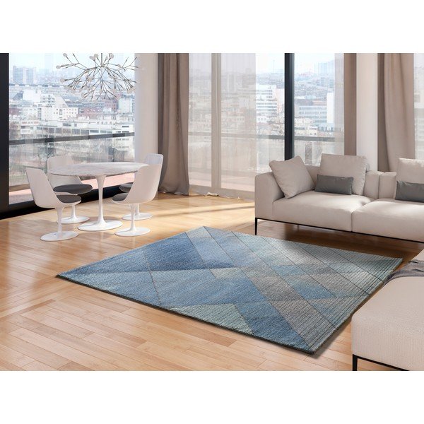 Tappeto blu Dash, 140 x 200 cm - Universal-image-1