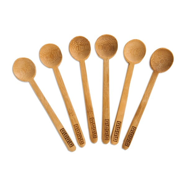 Set di 6 cucchiaini in bambù Lolli - Bambum-image-1