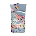 Biancheria da letto matrimoniale in cotone organico grigio Girasole, 200 x 220 cm Organic - Descanso