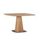 Tavolo da pranzo con effetto rovere 120x120 cm Etel – MOME