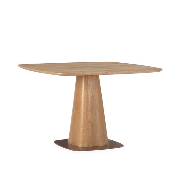 Tavolo da pranzo con effetto rovere 120x120 cm Etel – MOME