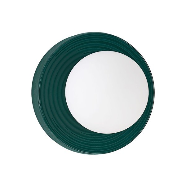 Lampada da parete color petrolio in ceramica Orbique – Nova Luce-image-3
