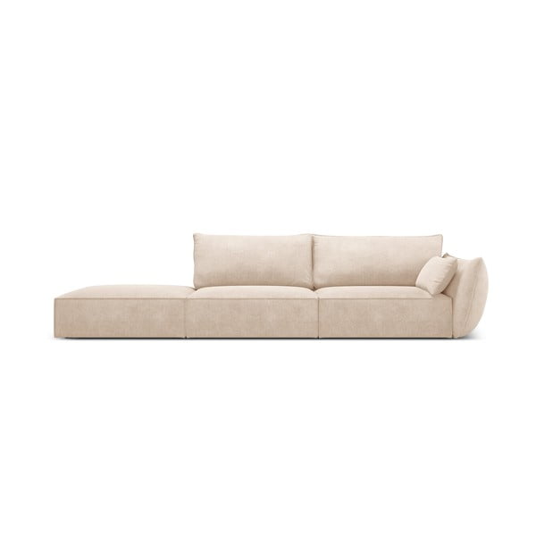 Divano angolare beige Vanda - Mazzini Sofas