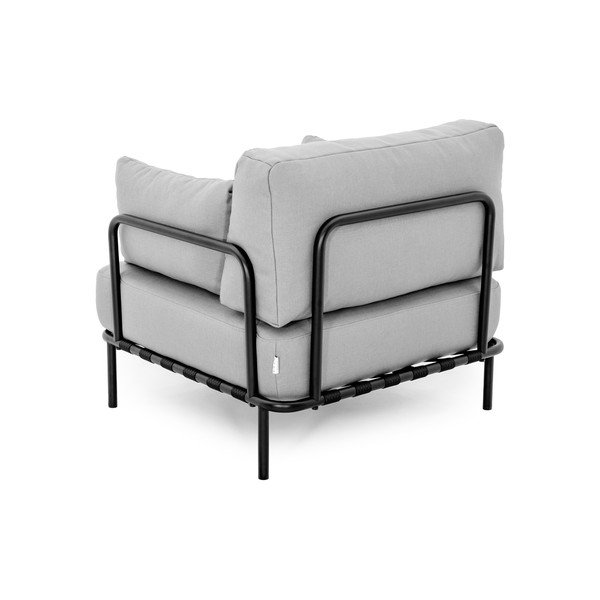 Poltrona da giardino imbottita grigio chiaro Salve - Sit Sit-image-4