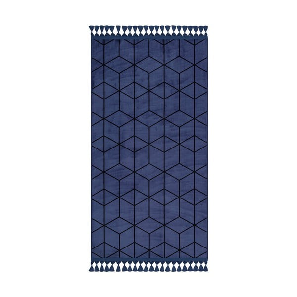 Tappeto lavabile blu 230x160 cm - Vitaus