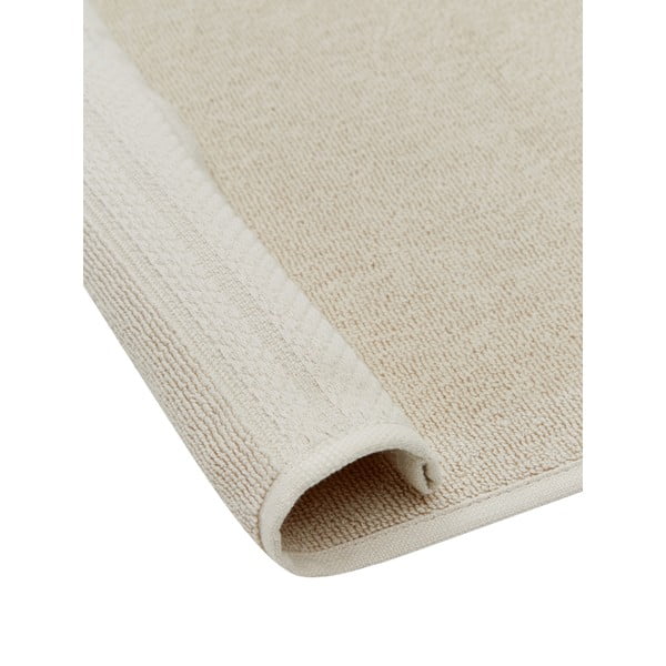 Tappeto da bagno beige 70x50 cm Premium - Westwing Collection-image-1
