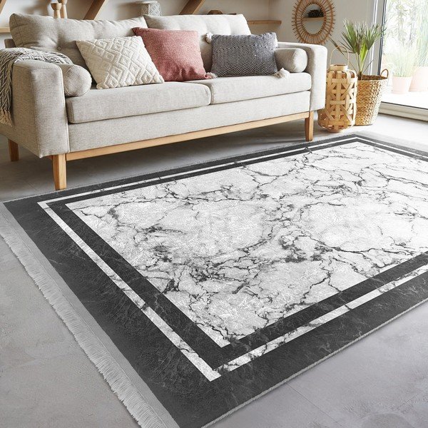 Tappeto bianco-grigio 120x180 cm - Mila Home-image-2