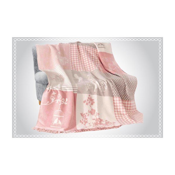 Coperta in misto cotone Aksu Rene, 220 x 180 cm - Armada