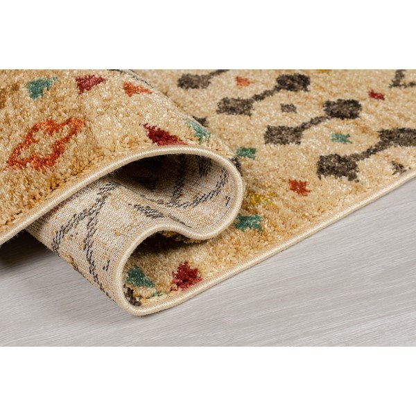 Tappeto marrone chiaro , 160 x 230 cm Odine - Flair Rugs-image-3