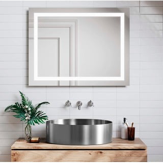 Lavabo rotondo argentato in acciaio inox ø 38 cm Aurum – Sapho