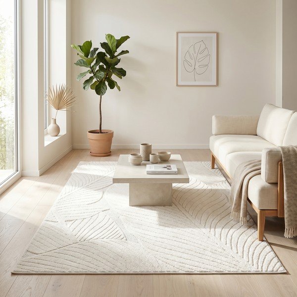 Tappeto crema 120x170 cm Lamina - ESTE-image-4