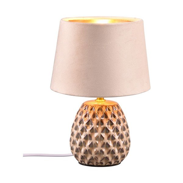 Lampada da tavolo beige (altezza 27 cm) Ariana - Reality-image-2