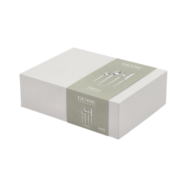 Posate argentate in acciaio inox 16 pz Dorotea – Gense-image-4