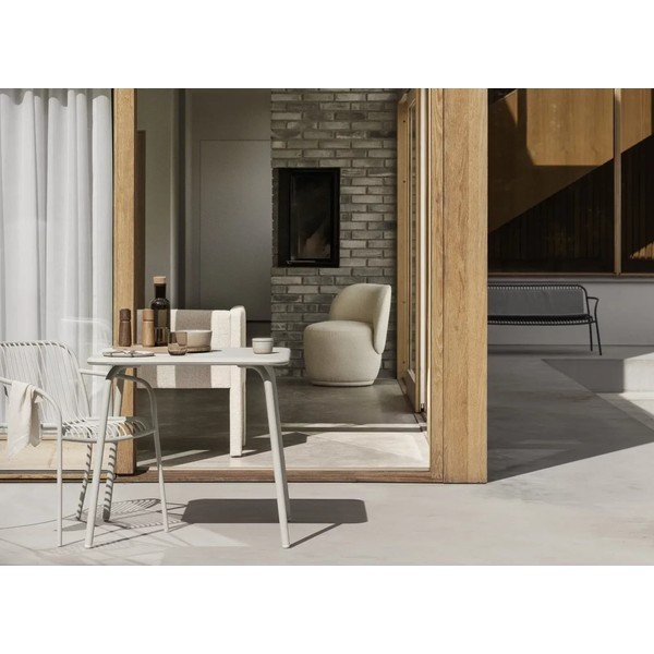 Tavolo da pranzo da giardino in metallo 80x80 cm Yua – Blomus-image-4