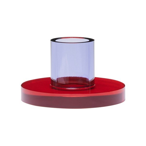 Portacandele in vetro Astra - Hübsch-image-4