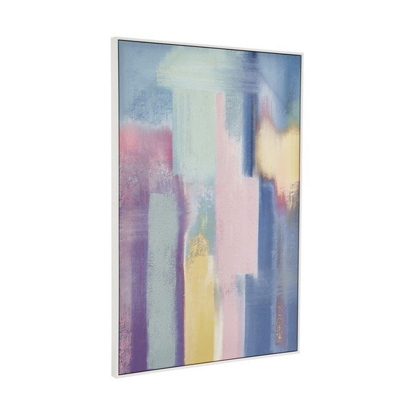 Dipinto con cornice inclusa/dipinto su tela 83x123 cm Astratto – Premier Housewares-image-4