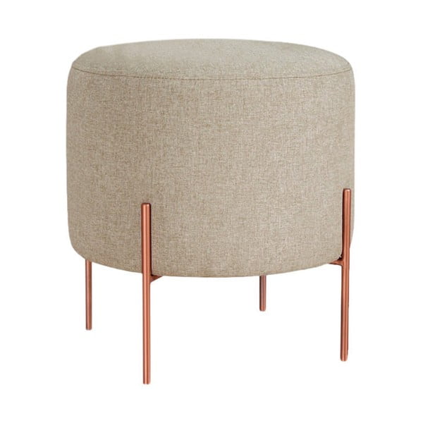 Sgabello beige Copper - Artie