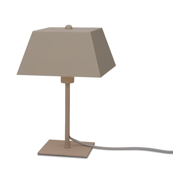 Lampada da tavolo beige con paralume in metallo (altezza 31 cm) Perth - it's about RoMi