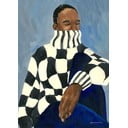 Poster 50x70 cm Check – Hanna Peterson – The Poster Club