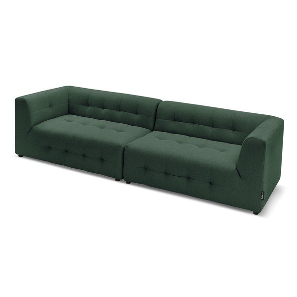 Divano verde scuro 324 cm Kleber - Bobochic Paris-image-3