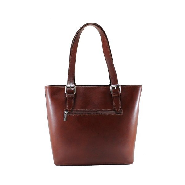 Borsa in pelle marrone Fiona - Chicca Borse-image-1