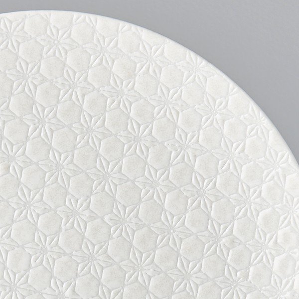 Piatto in ceramica bianca Star, ø 29 cm White Star - MIJ-image-3
