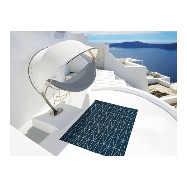 Tappeto blu per esterni , 160 x 230 cm Nicol Casseto - Universal-image-3