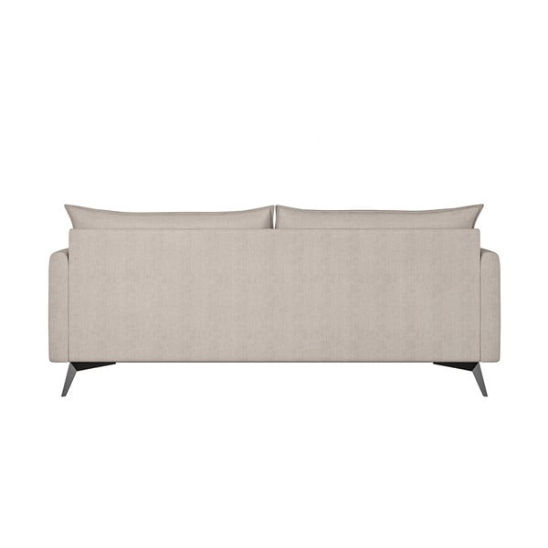Divano beige 199 cm Juli Bis - Ropez-image-2