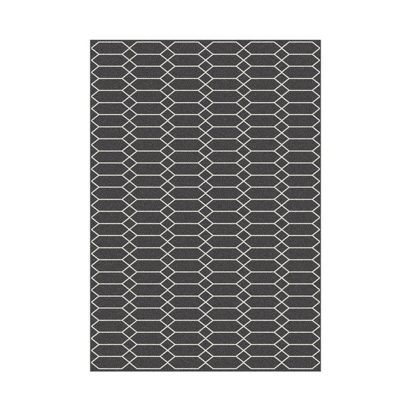 Tappeto nero Norway Negro, 120 x 170 cm - Universal