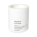 Candela di soia profumata tempo di combustione 55 h Fraga: French Cotton - Blomus