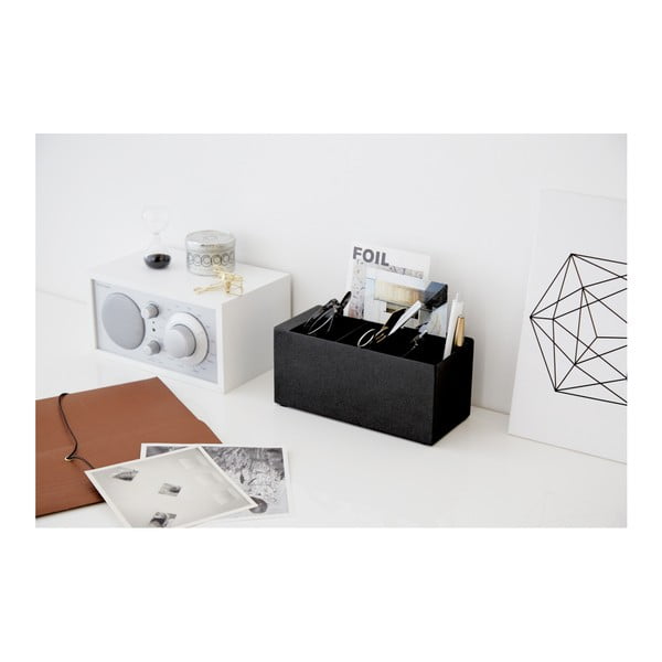 Piedistallo da ufficio nero Tower - YAMAZAKI-image-2