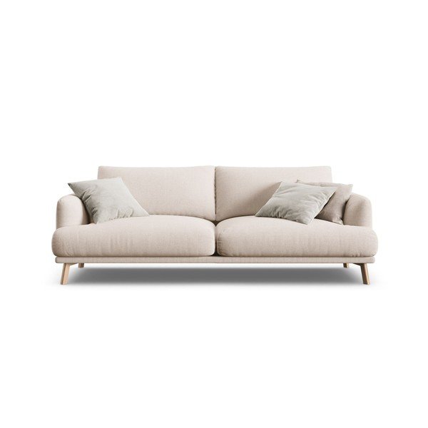 Divano beige 200 cm Naomi – Micadoni -image-2