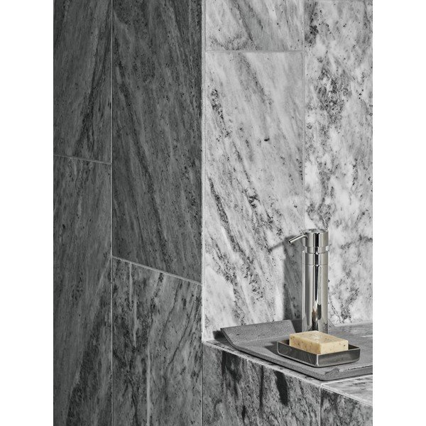 Dispenser di sapone a parete in acciaio inox argento lucido 100 ml Nexio - Blomus-image-4