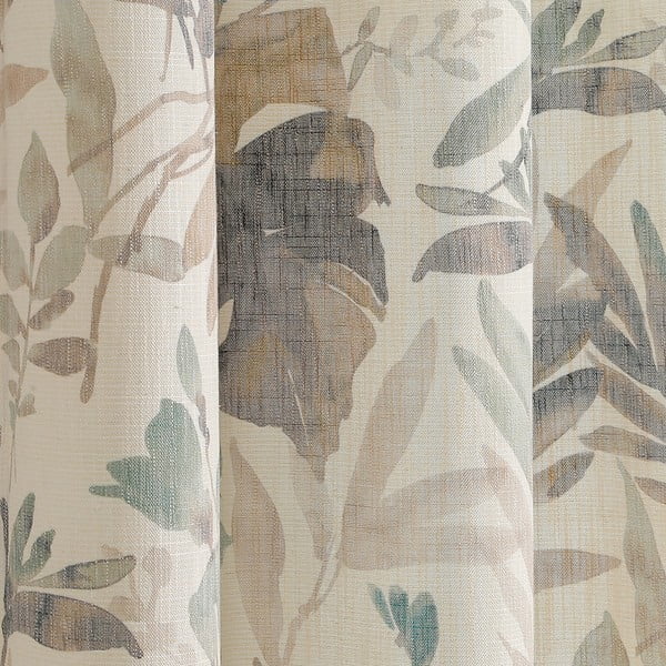 Tenda color crema/blu polveroso 135x250 cm Celesta – Restilo-image-2