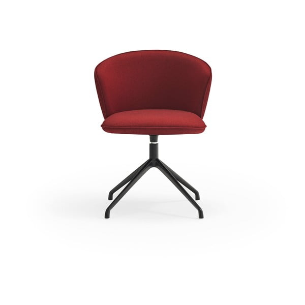 Set di sedie da pranzo burgundy in imbottito 2 pz Add – Teulat-image-1