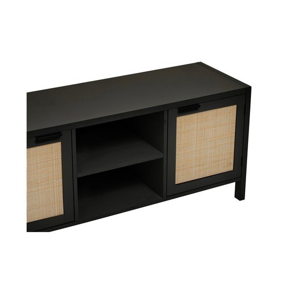 Mobile TV nero 120x52x38 cm Sherman – Premier Housewares-image-4
