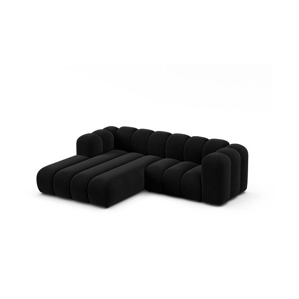 Divano angolare antracite ad angolo sinistro Lupine - Micadoni Home-image-1